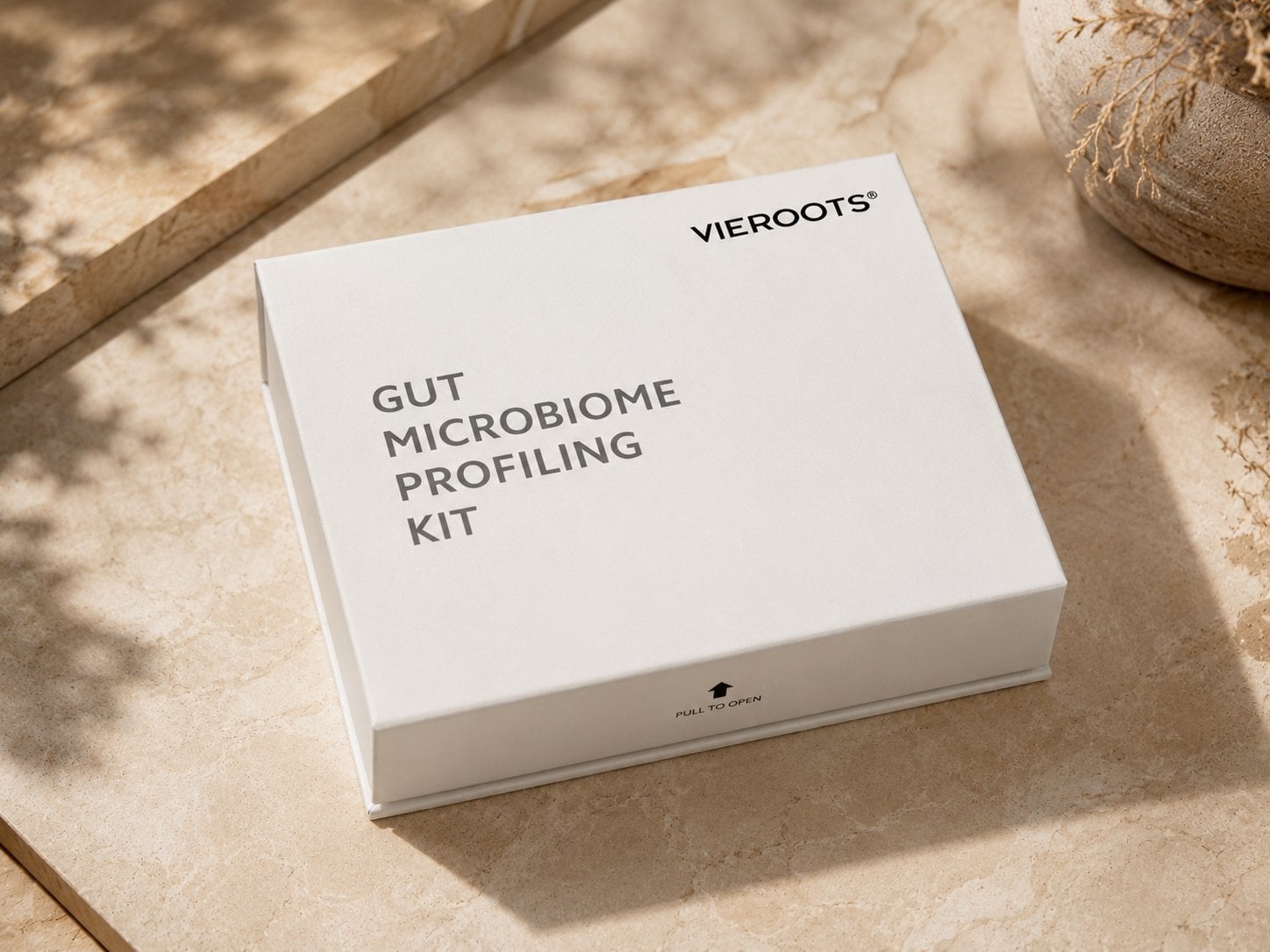 VIEBIOME microbiome sample kit, sterile collection tube and instructions